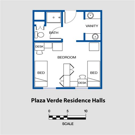 Plaza verde floor plans - Plaza Verde II offered they the best in UCI housing! You'll love our atelier to 4 bedroom floor plans options designed with students in mind.